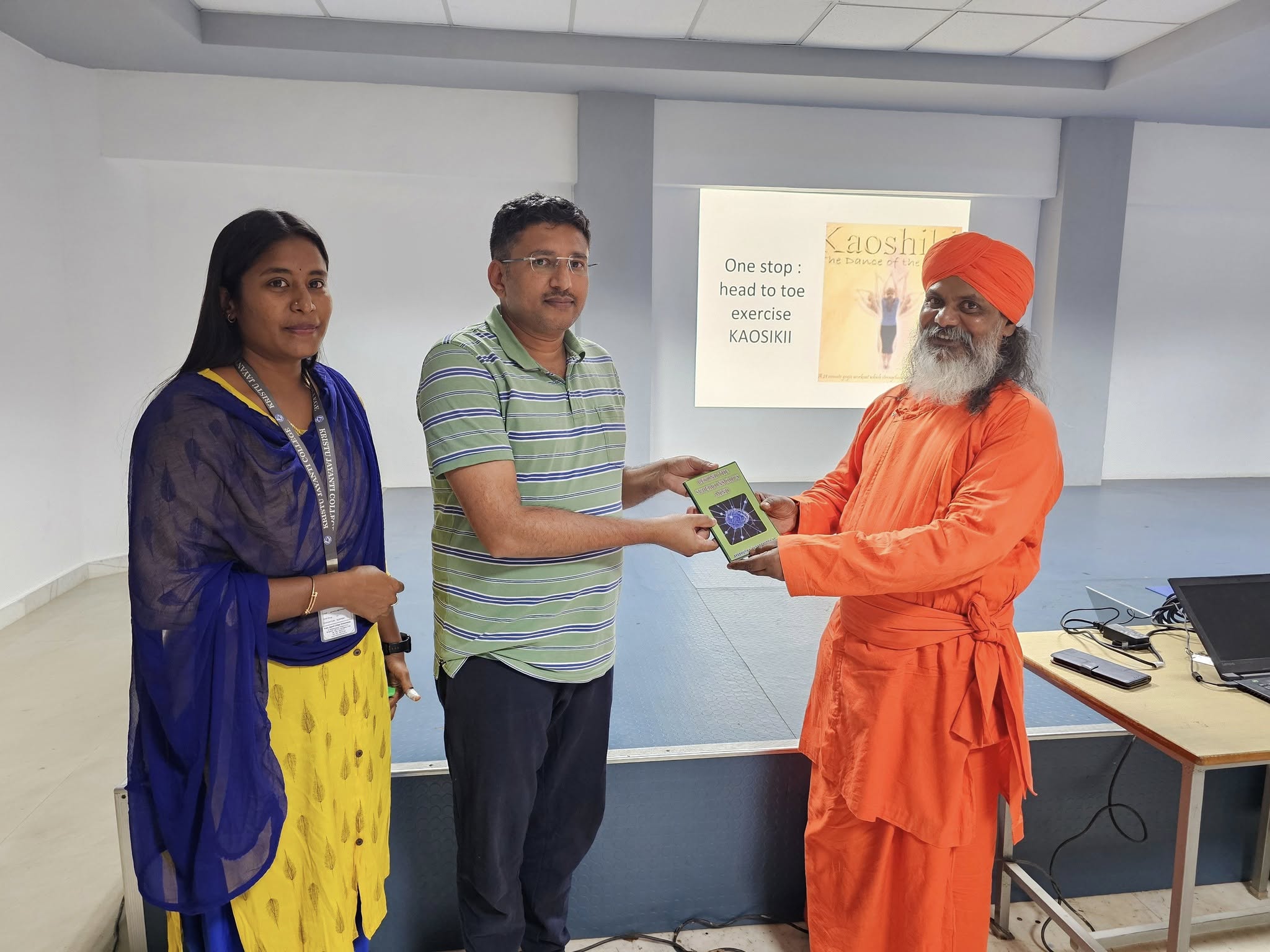 Ananda Marga Leads Transformative Yoga & Wellness Sessions at Kristu Jayanti College, Bangalore