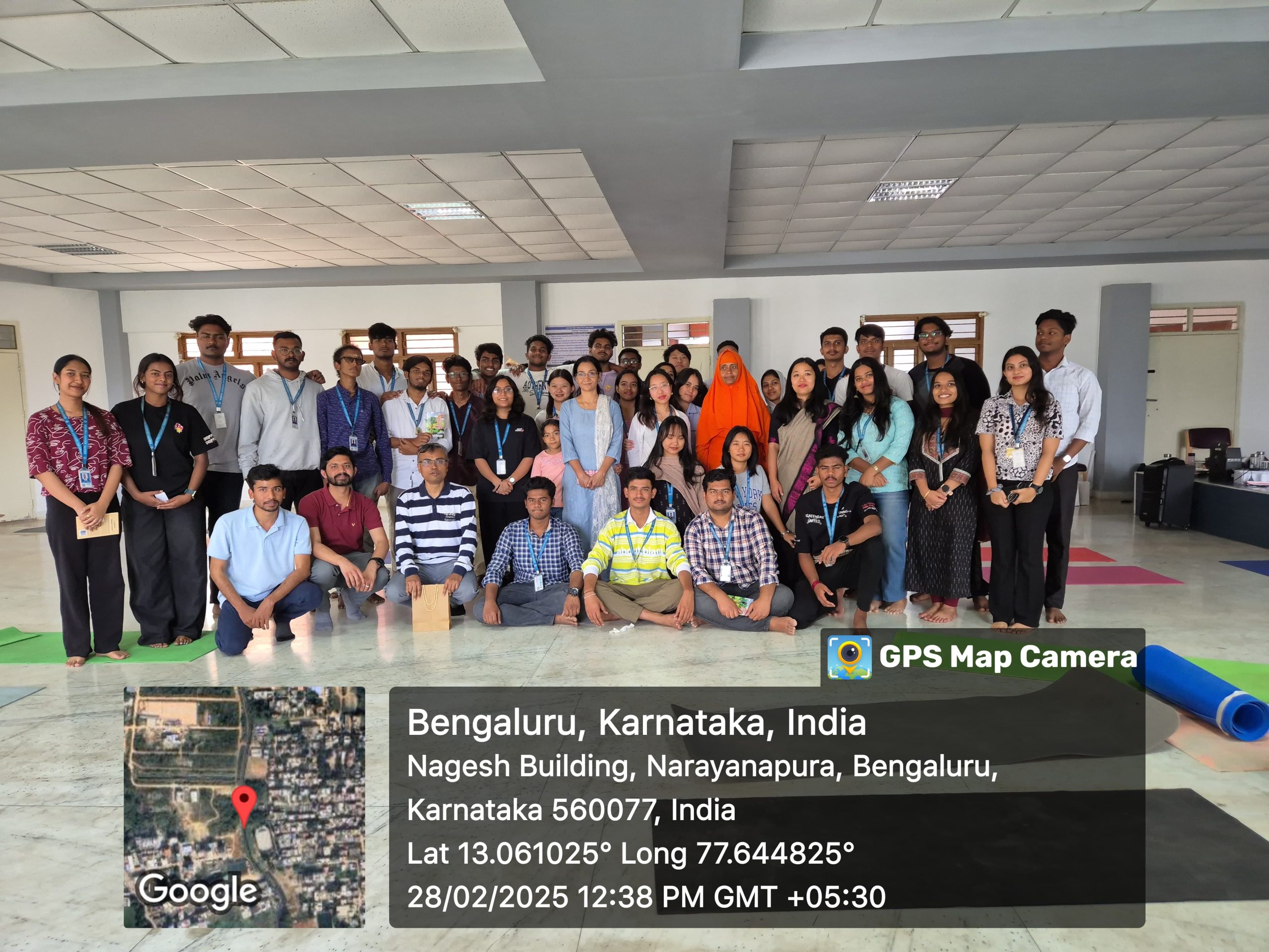 Mindfulness for Stress Management Workshop at Kristu Jayanti College, Bangalore