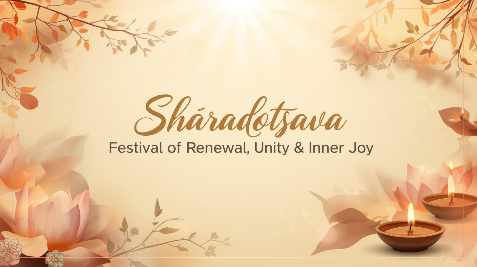 Sháradotsava (Autumn festival) – the Divine Guidance of New Spirit