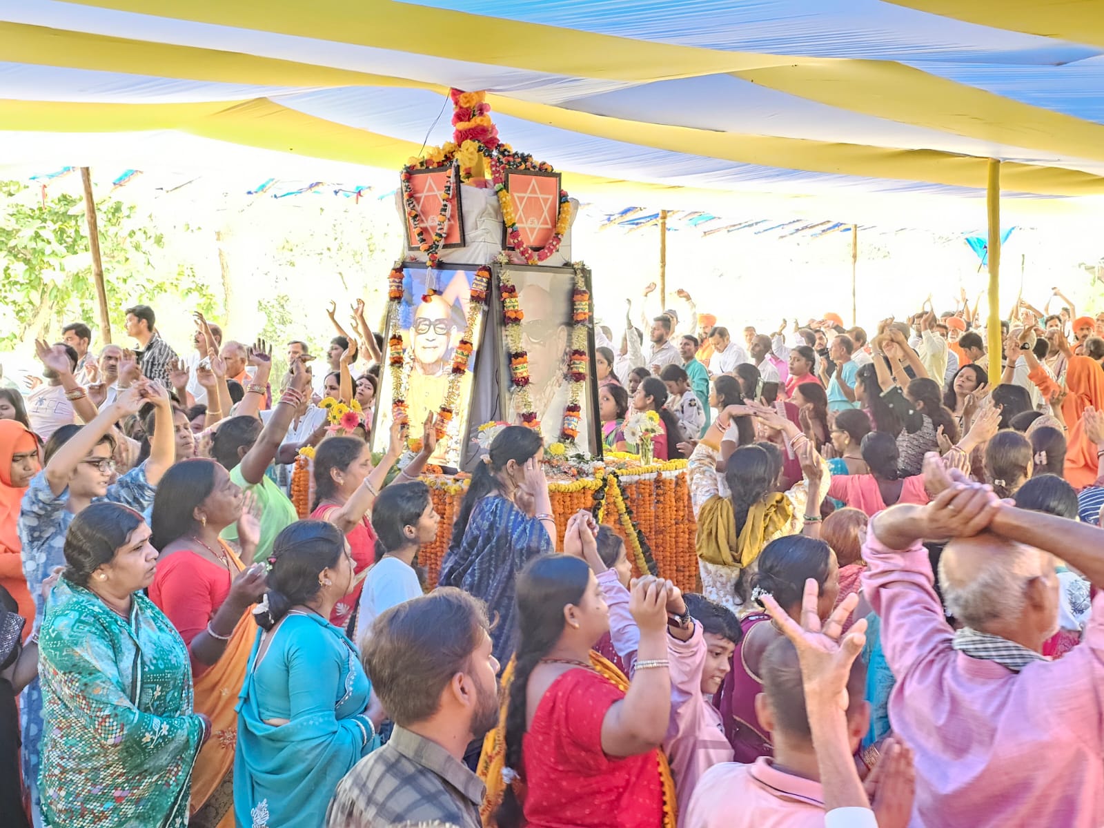 🌸 Kiirtan Diwas Celebration – Amjharia: Service, Devotion & Humanity 🌸