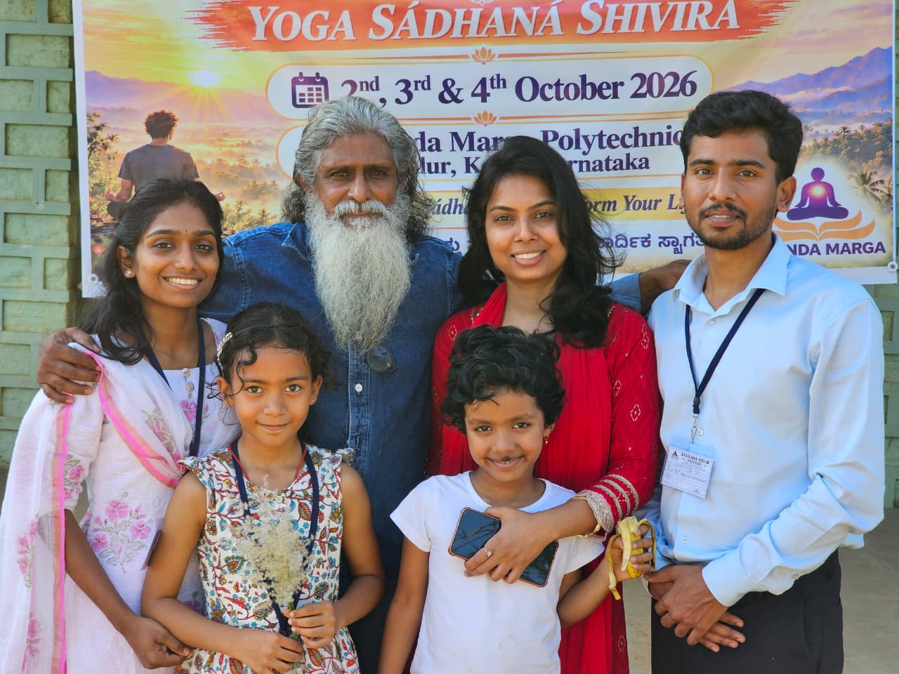 Three-Day Yoga Sádhaná Shivir Concludes at Malur, Karnataka